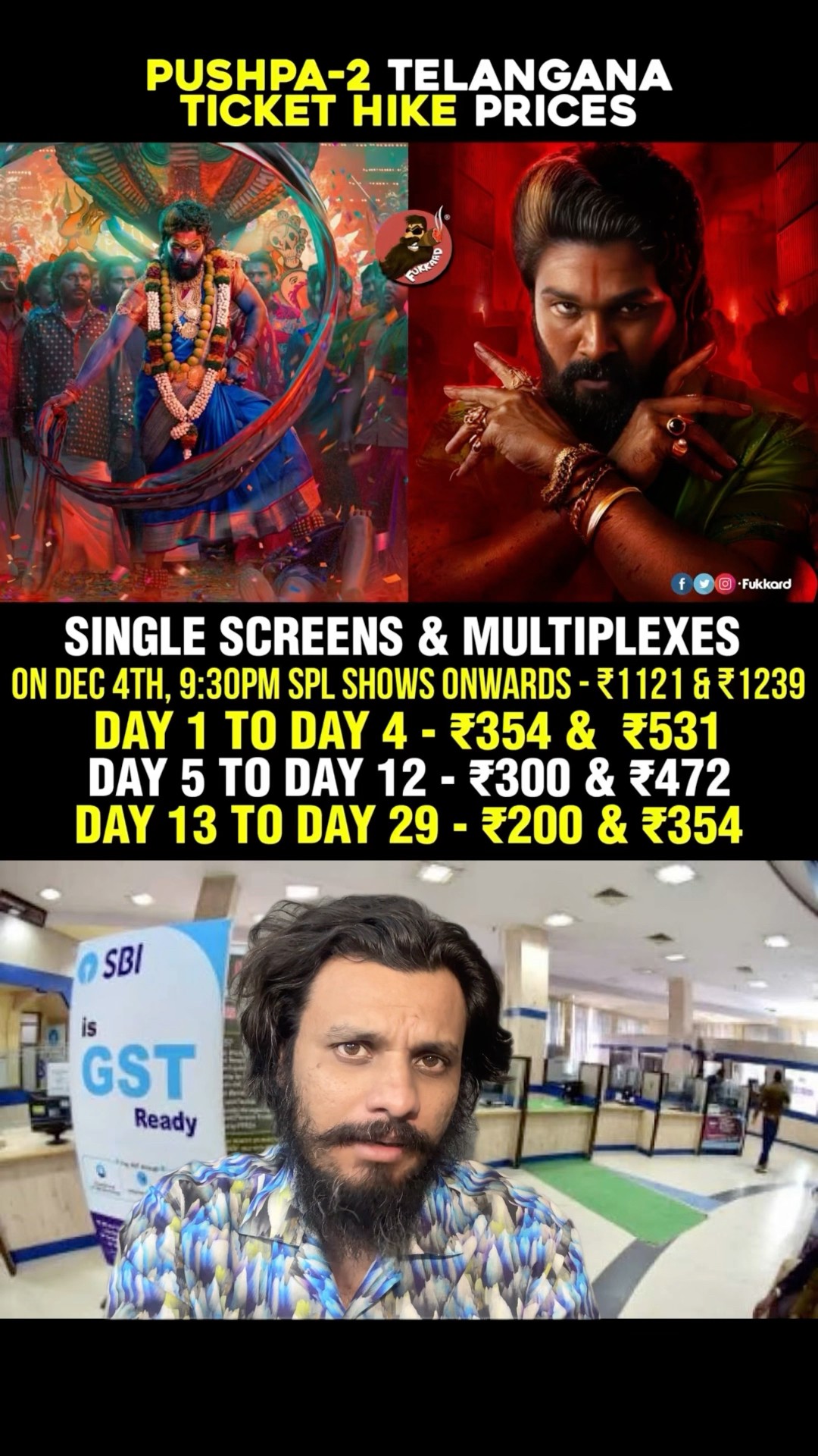 Pushpa 2 Ticket Prices Telangana || Poolachokka || Allu Arjun || Pre Release Event